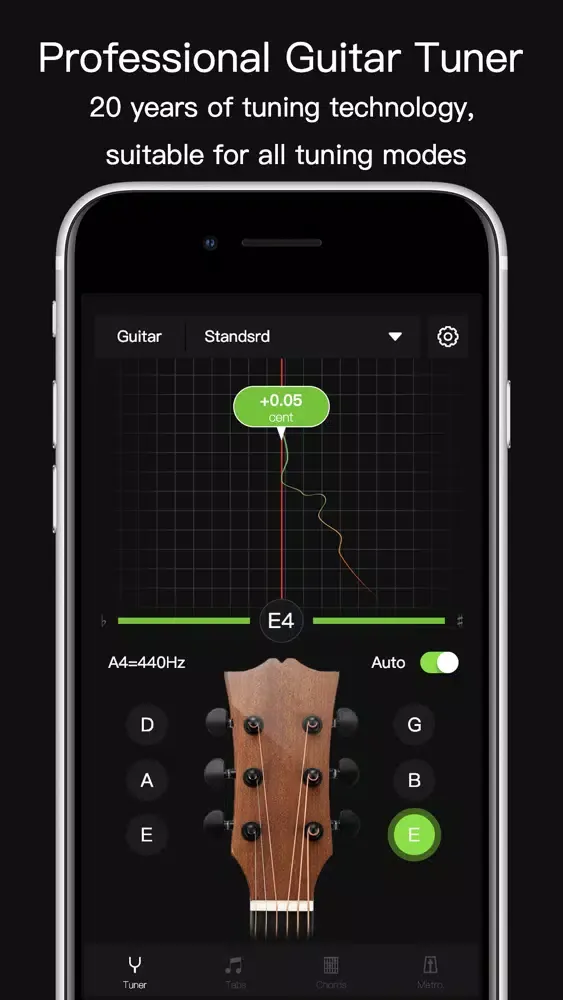 Screenshot di ukulele & guitar tuner - tuner