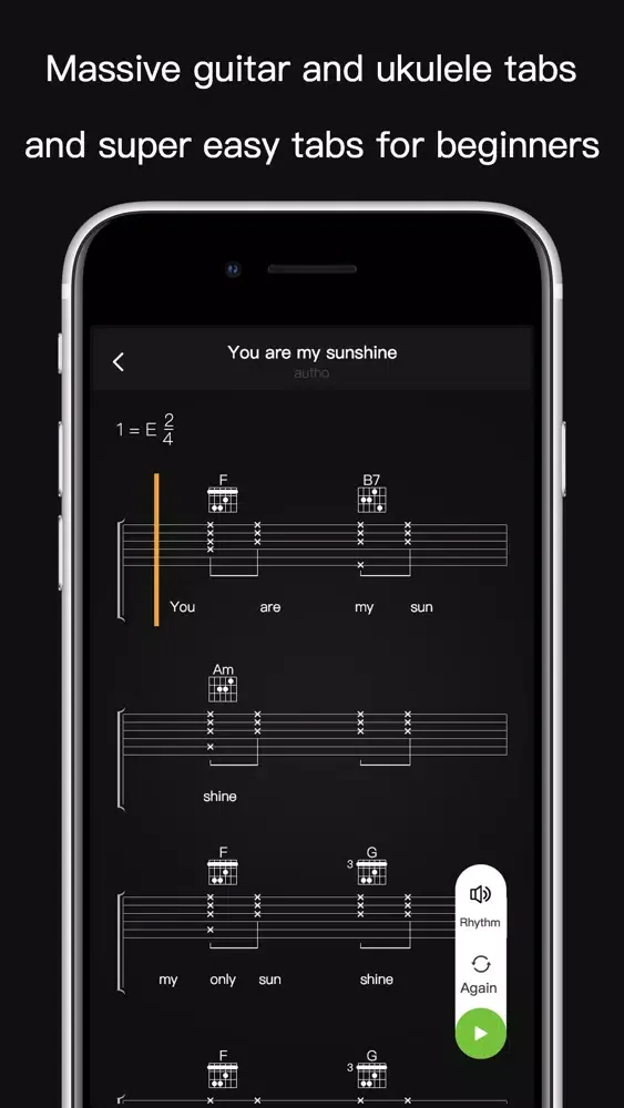 Screenshot di ukulele & guitar tuner - tuner