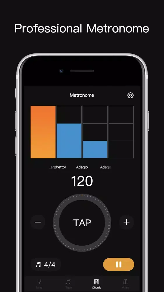 Screenshot di ukulele & guitar tuner - tuner