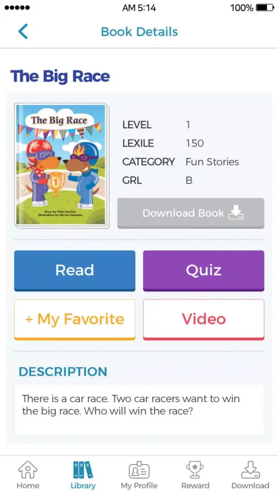Tangkapan skrin Highlights Library Digital