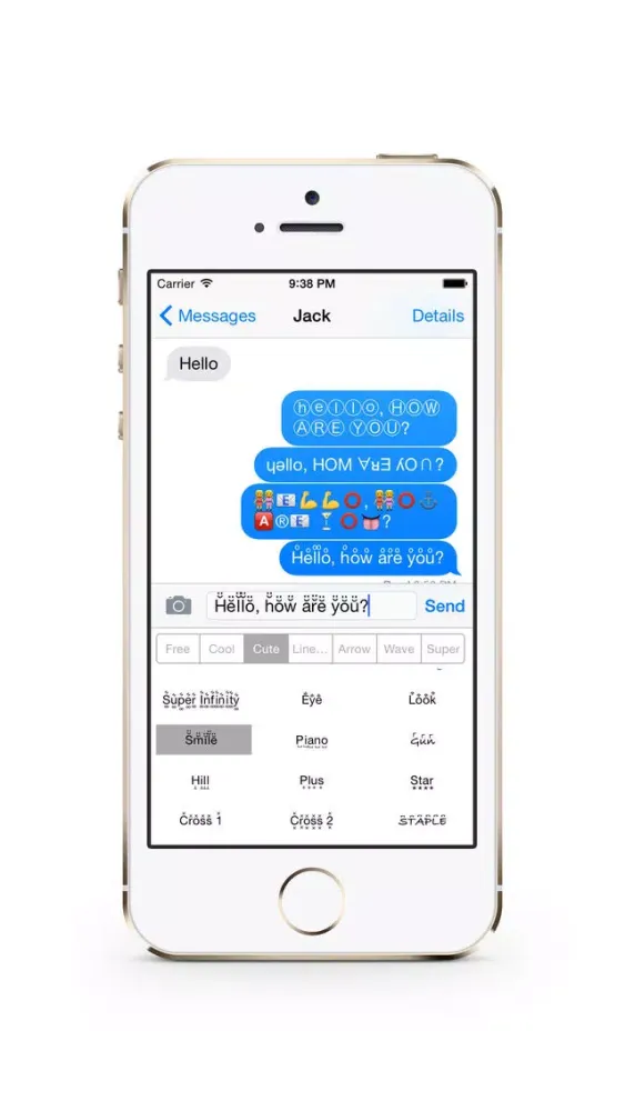 Capturas de pantalla de 120 Fonts Keyboard