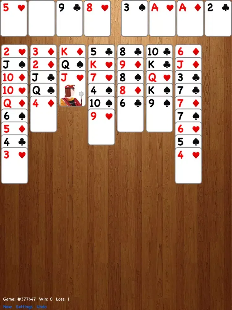 i-Freecell iPad  Screenshots