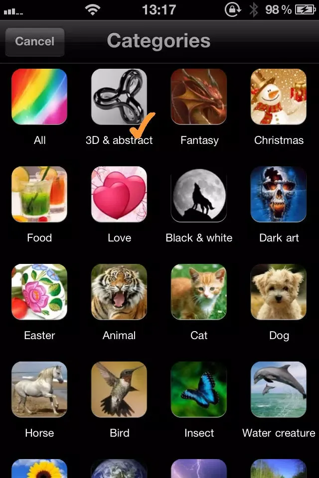 Screenshot di 50,000+ Retina Wallpapers