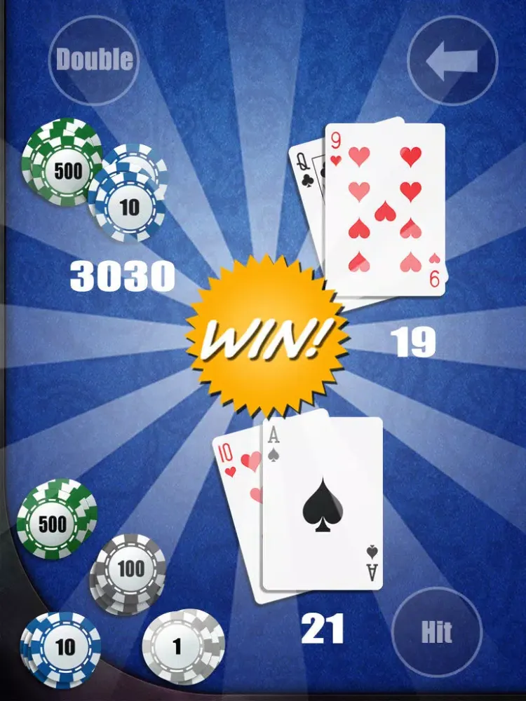 Blackjack Hot iPad  スクリーンショット