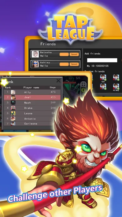 Скриншоты Tap League