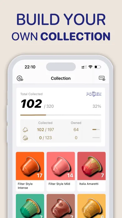 Tangkapan layar Podex - Coffee Capsules Guide