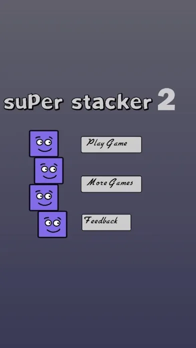 Capturas de tela do Super Stacker II