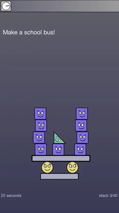 Capturas de tela do Super Stacker II
