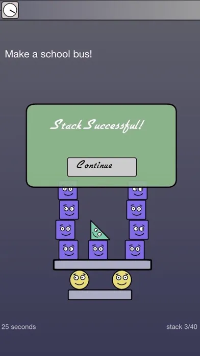 Capturas de tela do Super Stacker II