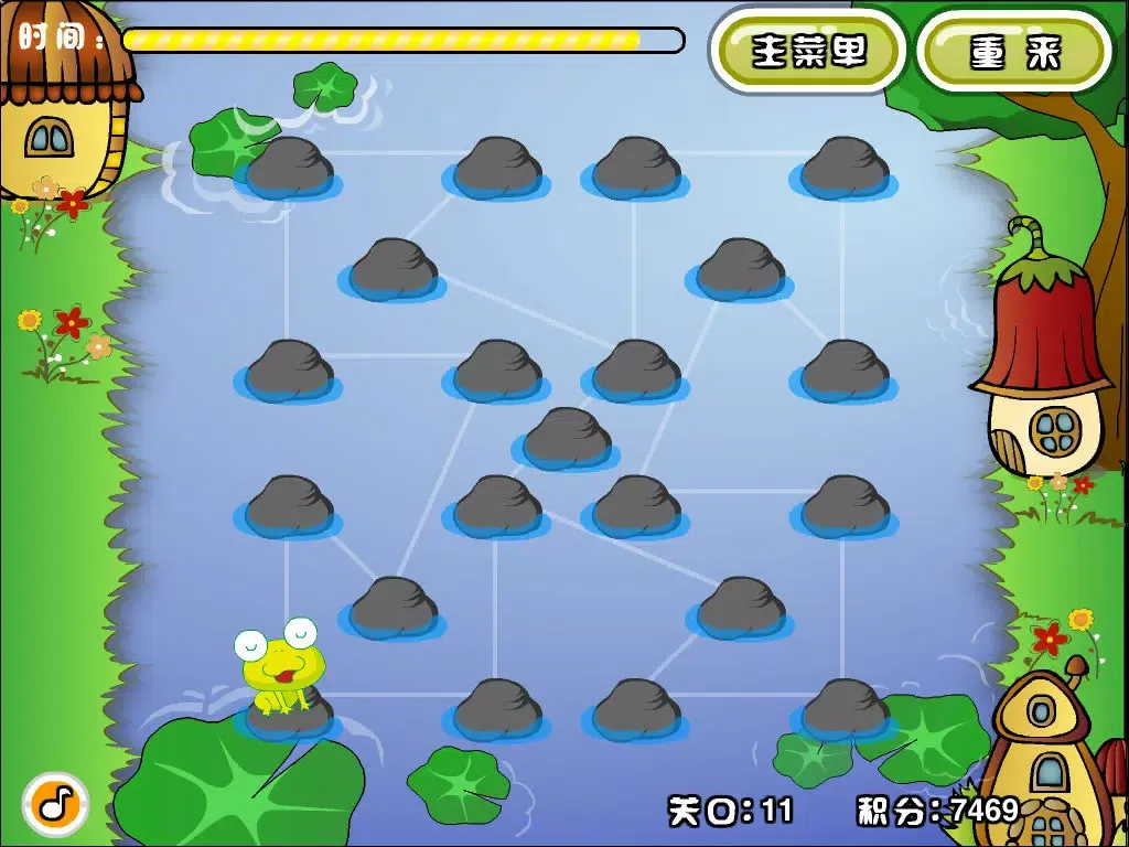 Ảnh chụp màn hình của Jump Jump Frog iPad 
