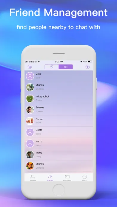PadBot Stand-in for iPhone Screenshots