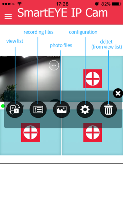 SmartEYE IP Cam Screenshots