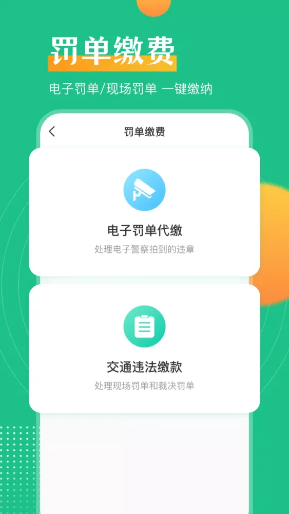Captures d'écran de 交管查违章