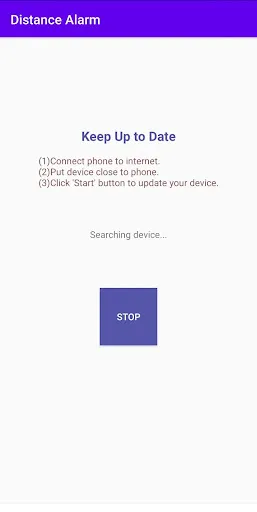 Distance Alarm Screenshots