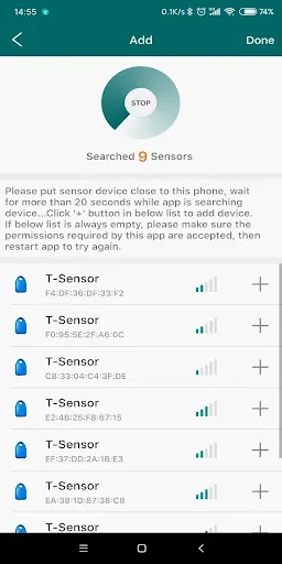 T-Sensor স্ক্রিনশট
