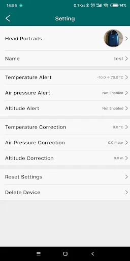 T-Sensor স্ক্রিনশট
