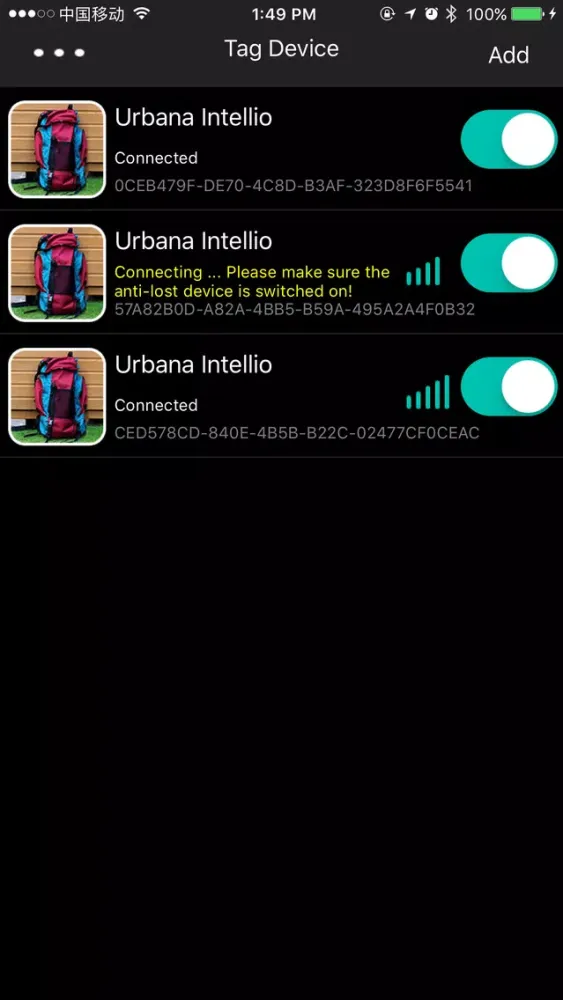 Zrzuty ekranu Urbana Intellio