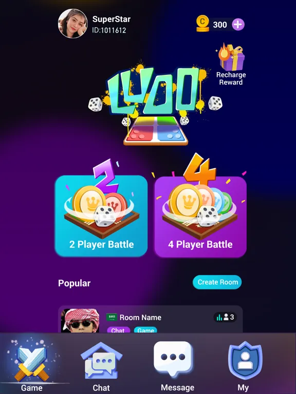 Capturas de tela do PartyU - Game&Chat iPad 