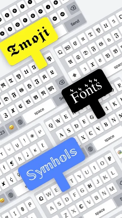 Capturas de pantalla de FontsX - Light iPhone Keyboard