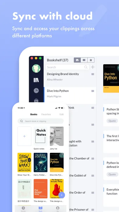 Knotes - Reading notes Screenshots