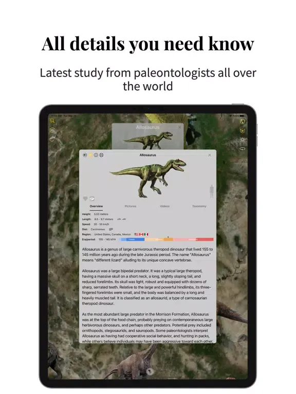 Captures d'écran de Dino Planet-my jurassic world iPad 