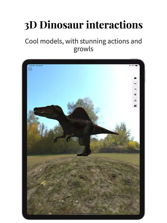 Captures d'écran de Dino Planet-my jurassic world iPad 