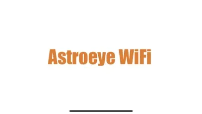 Tangkapan skrin Astroeye WiFi
