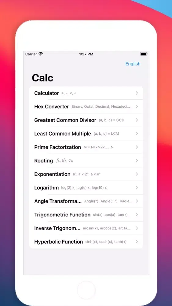 Calc: Calculator应用截图