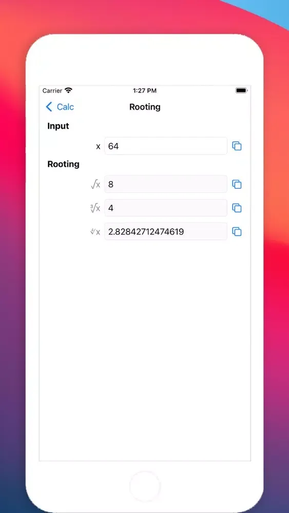 Calc: Calculator应用截图