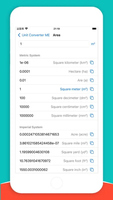 Unit Converter ME Ekran Görüntüleri