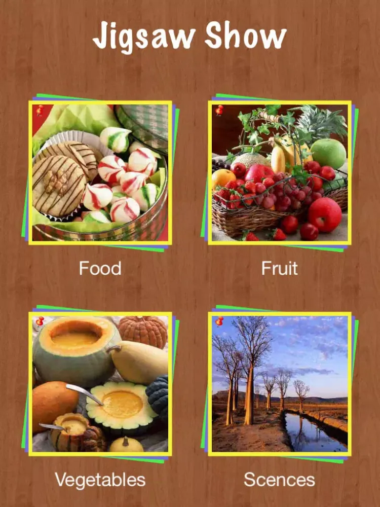 Captures d'écran de Jigsaw Show - wonderful jigsaw puzzle game iPad 