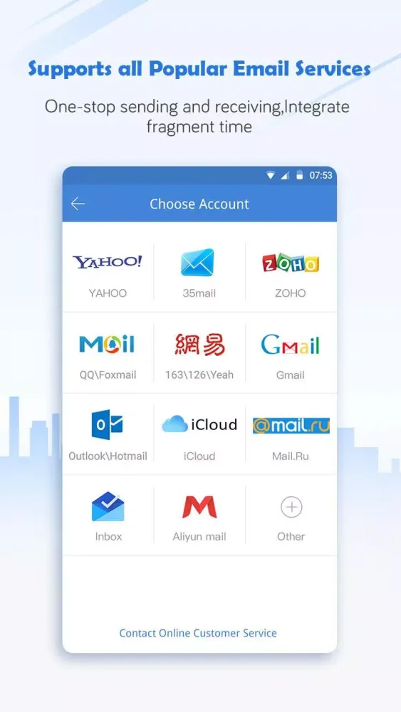 Mailchat-Gmail,Outlook,Yahoo Ekran Görüntüleri