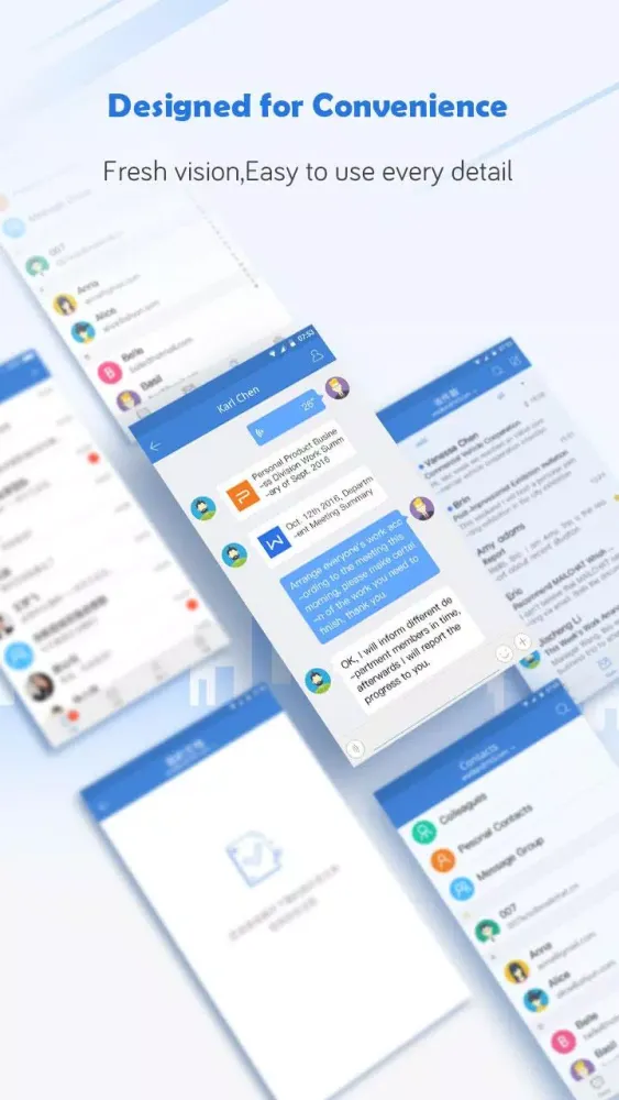 Mailchat-Gmail,Outlook,Yahoo Ekran Görüntüleri