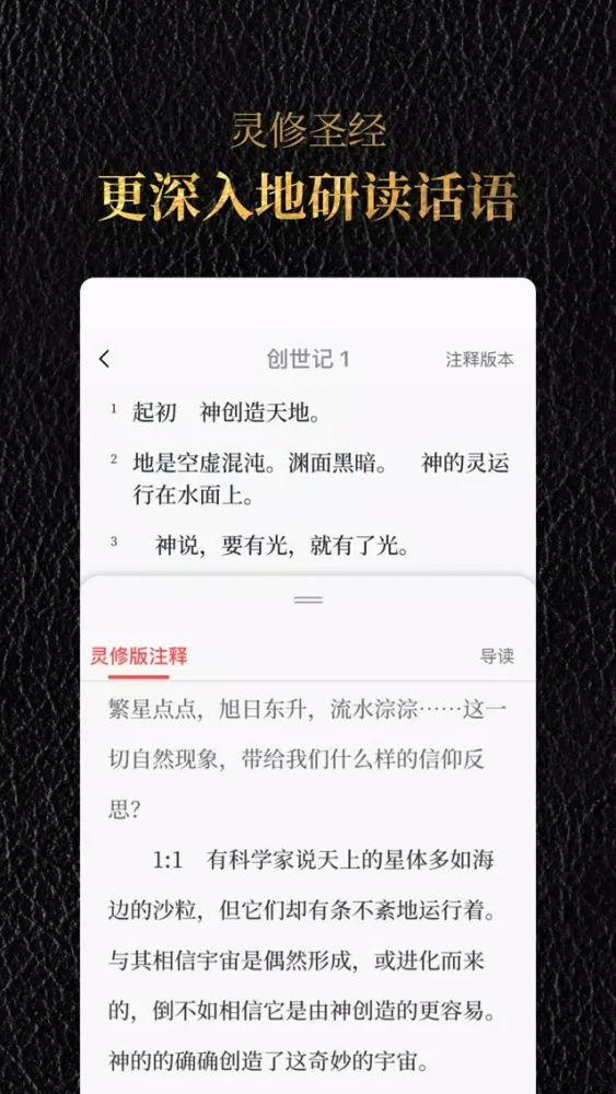 Скриншоты 圣经-福音诗歌本圣经中文版