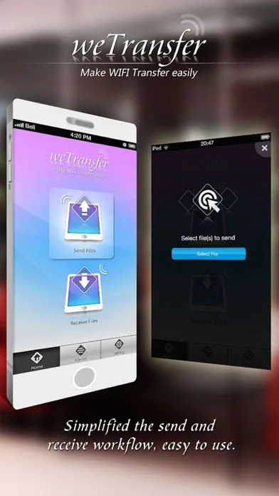 Скриншоты wildTransfer - Make WIFI Transfer easily