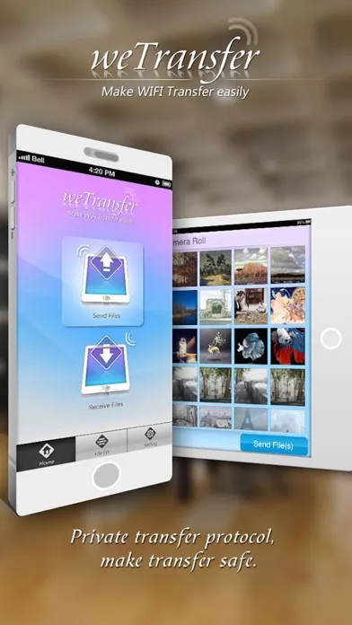 Скриншоты wildTransfer - Make WIFI Transfer easily