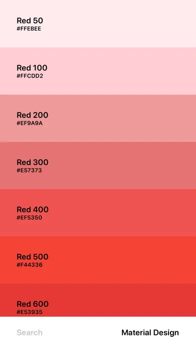 Capturas de tela do DesignColor - 色卡