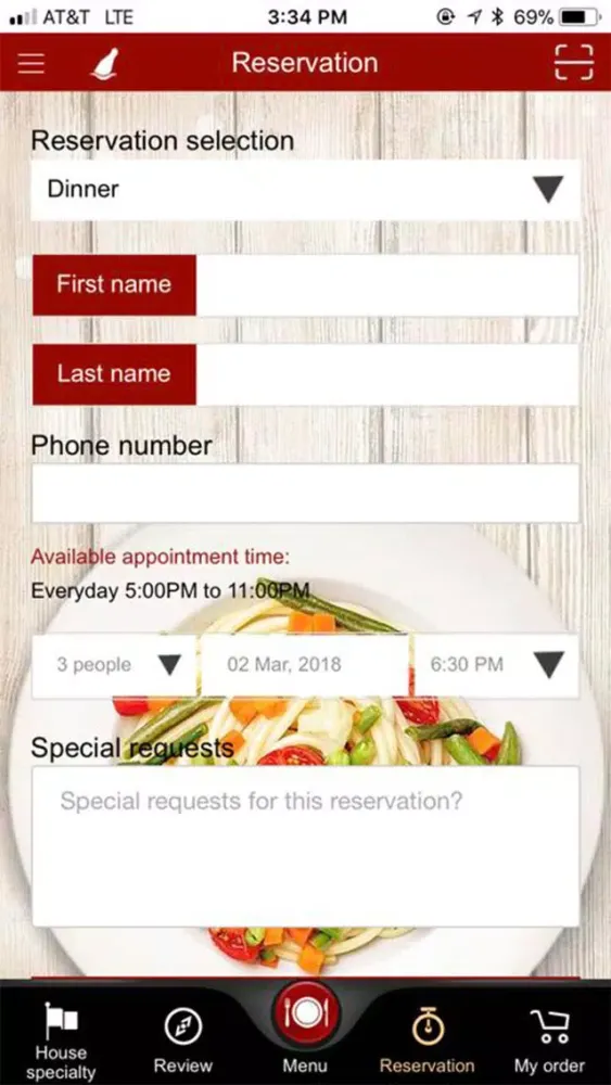 Vita Italian Bar & Grill স্ক্রিনশট