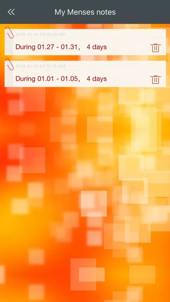 Menstrual Period Tracker V应用截图