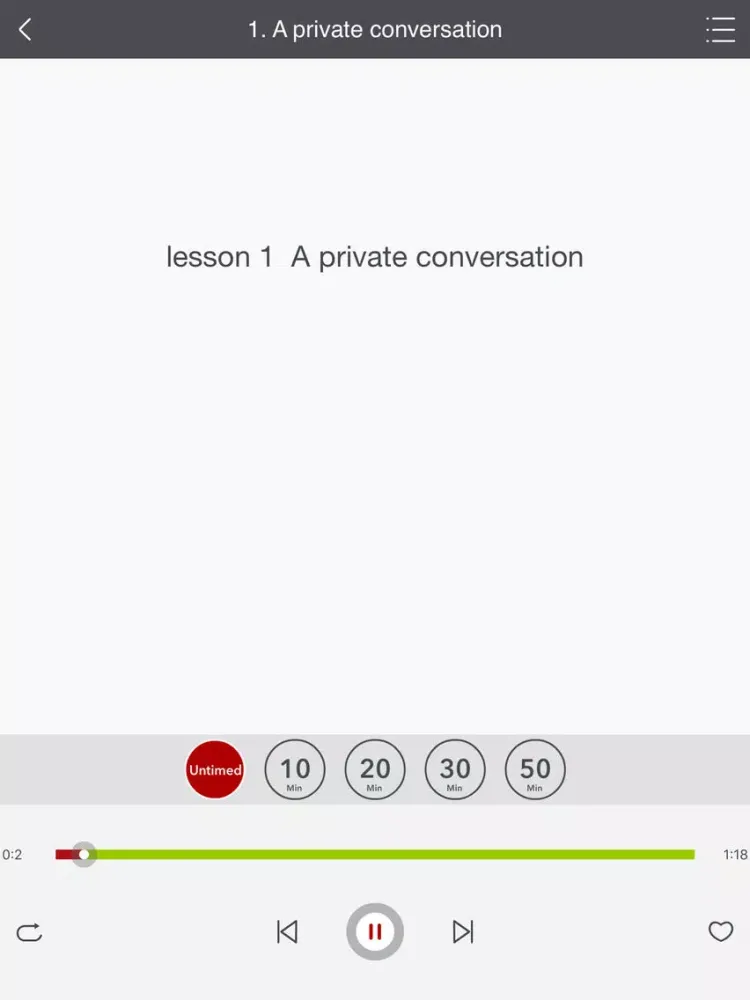 NEW CONCEPT ENGLISH 2 NCE2 iPad  스크린샷