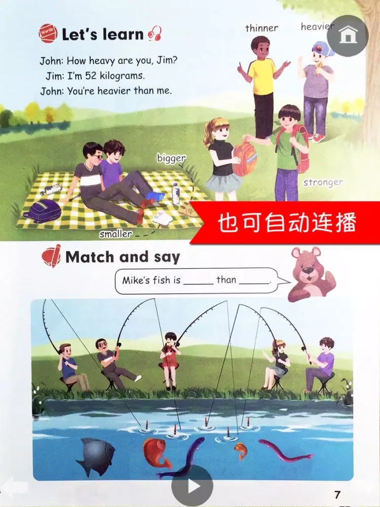 Capturas de pantalla de PEP人教版小学英语六年级下册 - 点读机 iPad 
