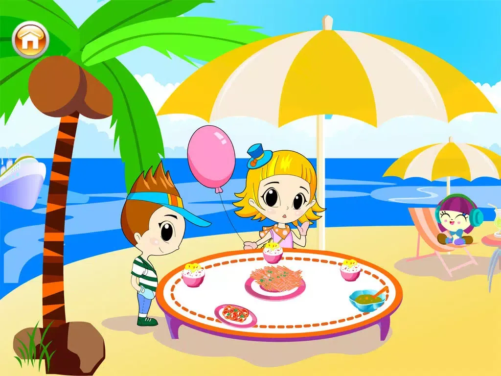 Baby learn vegetables while playing house iPad  스크린샷