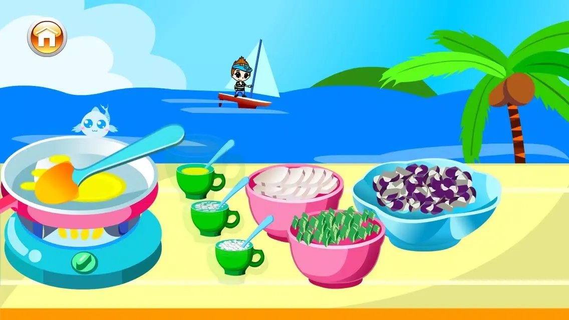 Baby learn vegetables while playing house 스크린샷