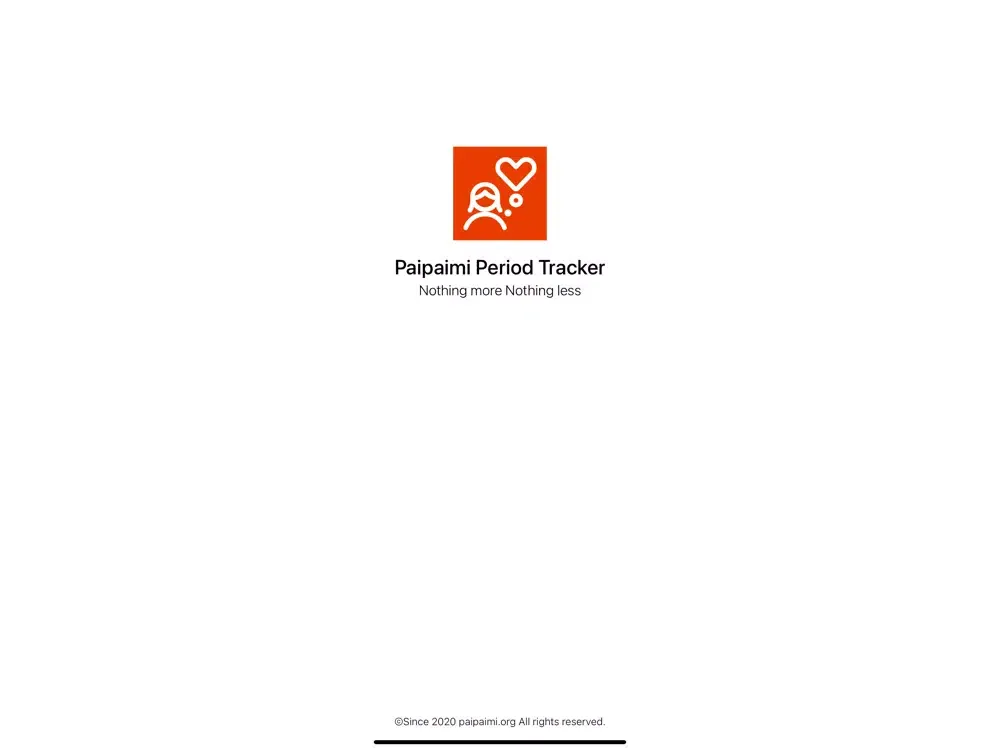 تصاویر Paipaimi Period tracker iPad 