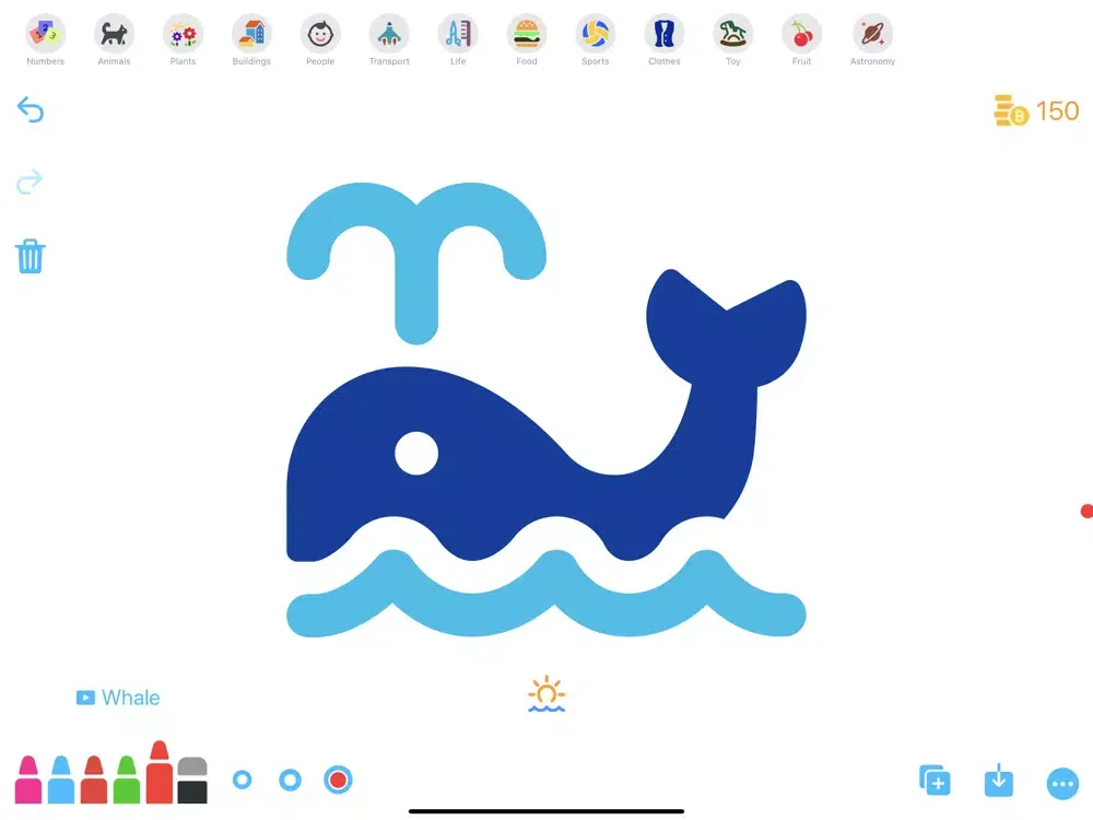 Drawing Board for Kids iPad  스크린샷