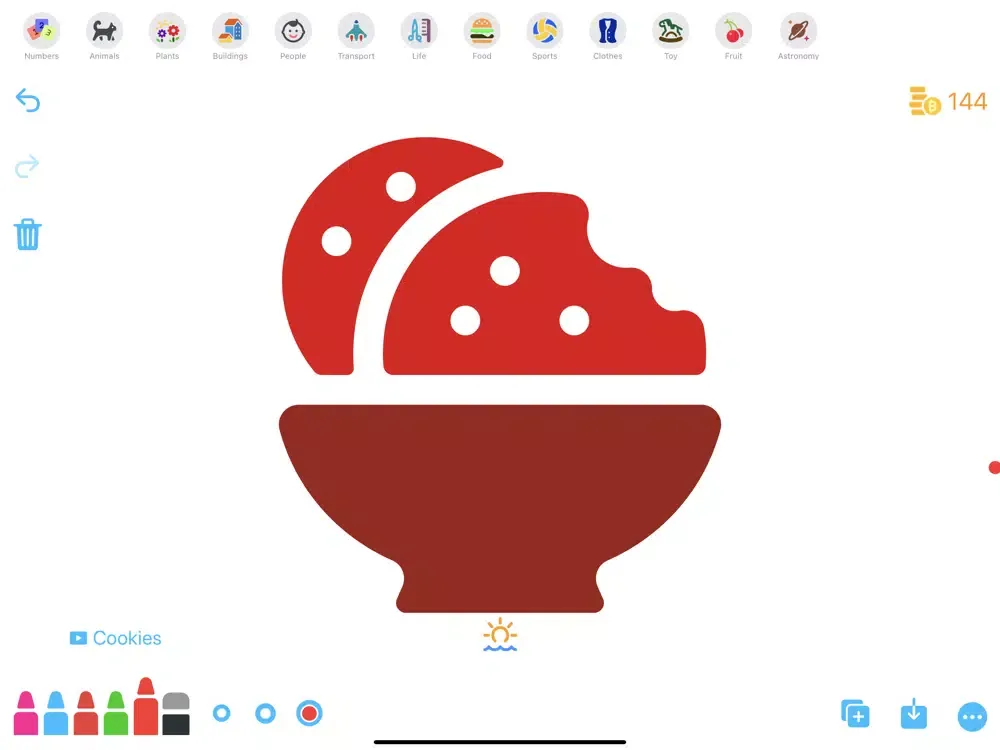 Drawing Board for Kids iPad  스크린샷