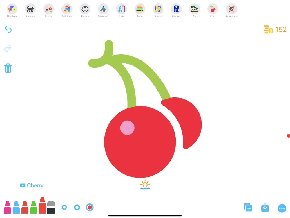 Drawing Board for Kids iPad  스크린샷