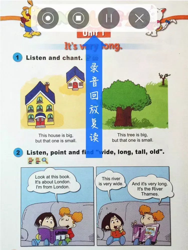 Скриншоты 外研社版小学英语三年级下册点读课本 iPad 