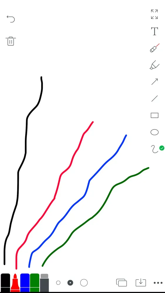 Screenshot di Whiteboard