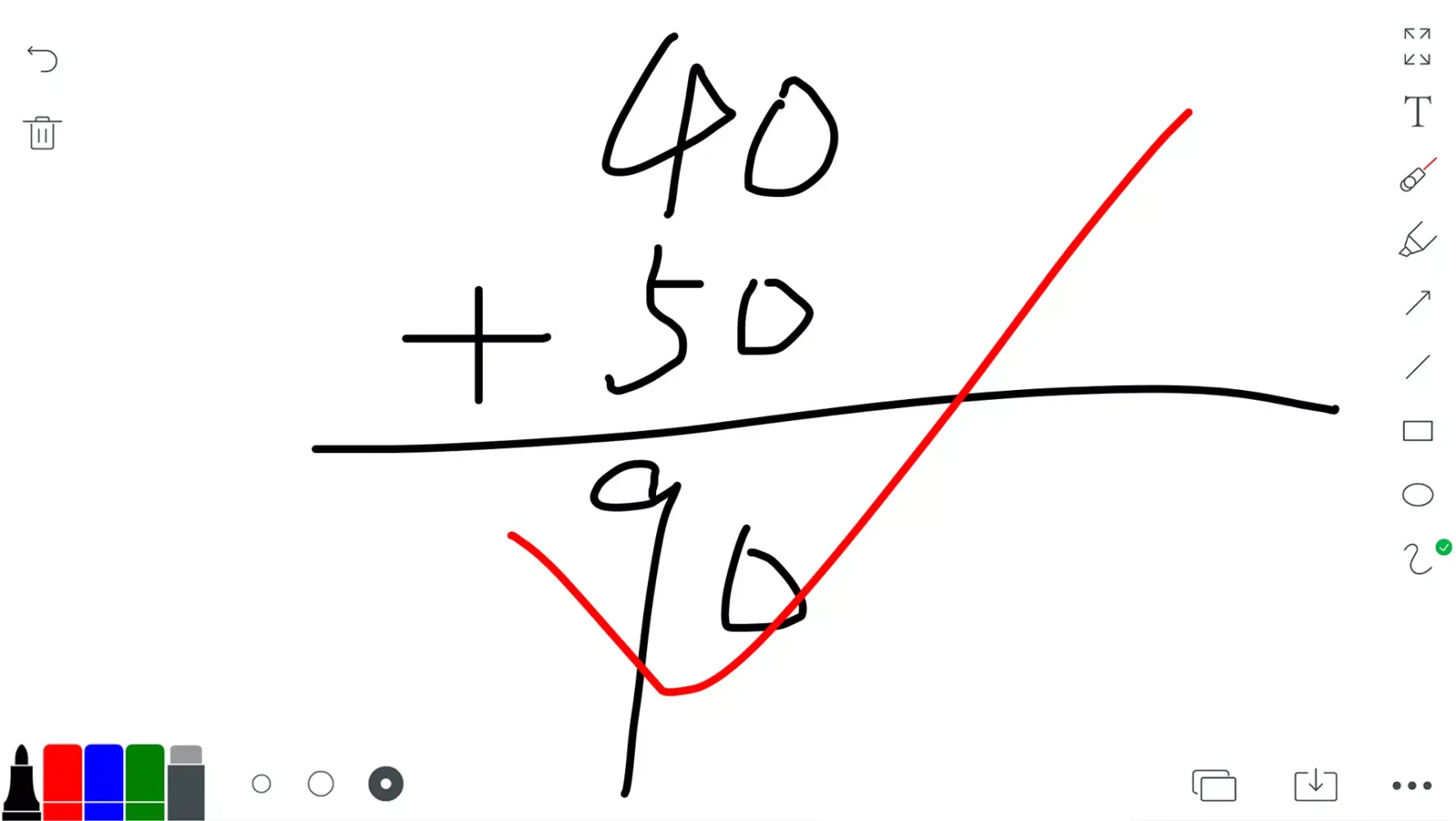 Screenshot di Whiteboard